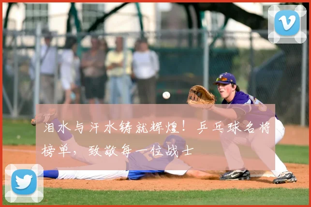 泪水与汗水铸就辉煌!乒乓球名将榜单,致敬每一位战士